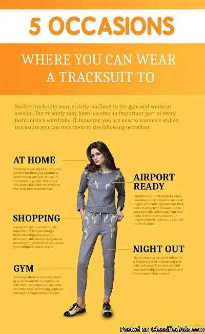 Women s Stylish Tracksuits to Feel Cozy
