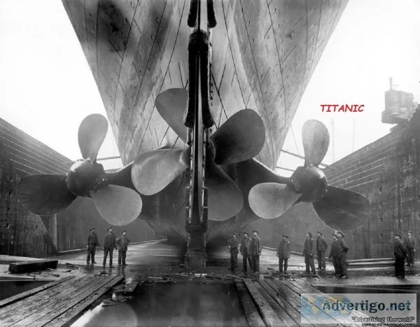 YESTERYEARS  TITANIC PROPELLERS