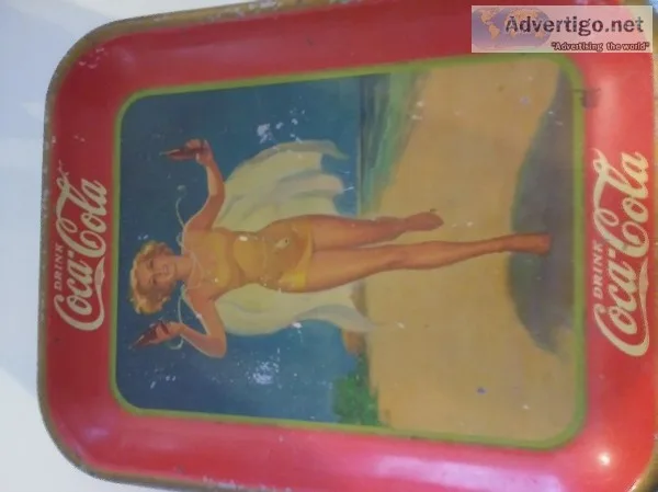 1937 Coca Cola tray