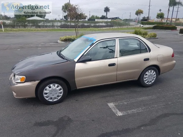 01 TOYOTA COROLLA