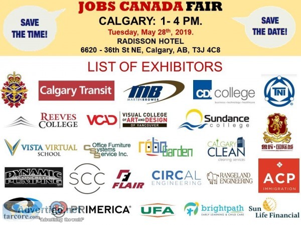 FREE Calgary Job Fair - May 28th 2019