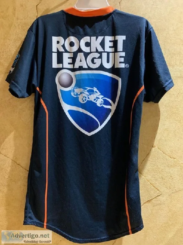 Mens V-Neck Jinx Rocket League Shirt Size Small