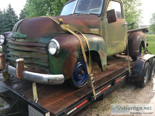 1950 Chevy truck sort bed
