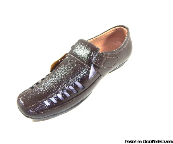 AGRA Mens Casual Shoes BRIGHT MAX (BROWN)