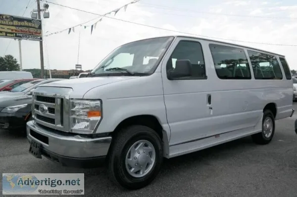 2012 Ford E-Series Wagon E-350 SD XLT 3dr Extended Passenger Van