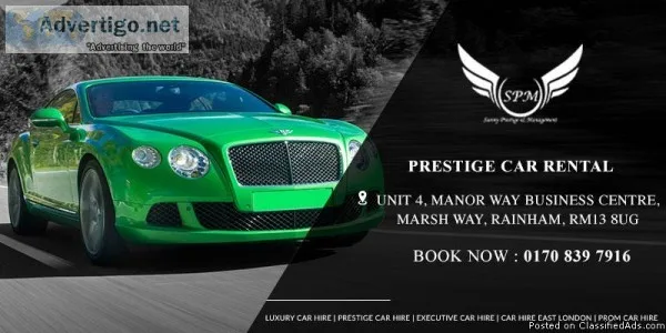 Get the Best Deals on prestige car rental