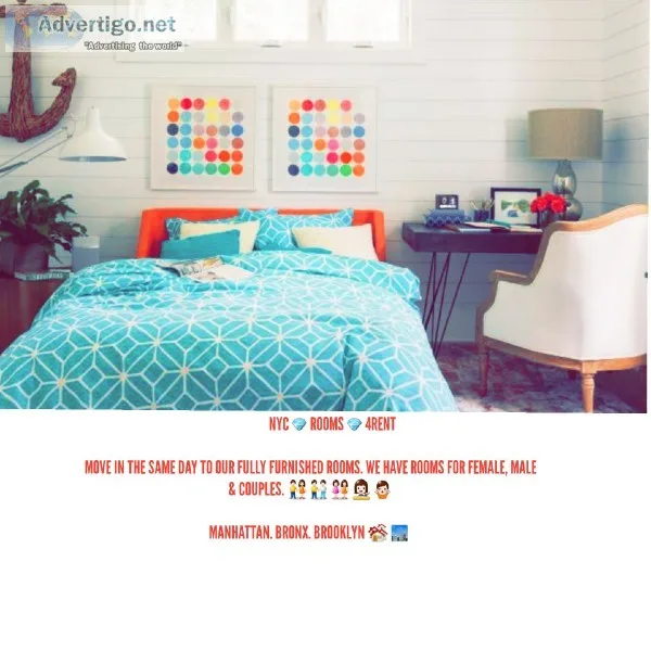 Fully Furnished Room on East 111st