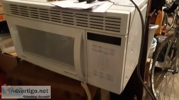 Hotpoint over the range microwave