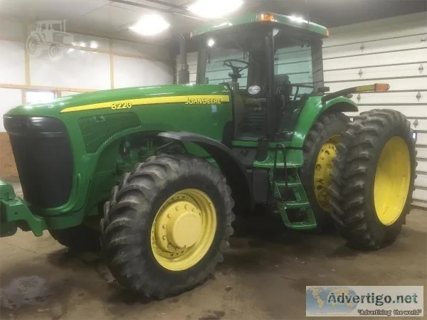2002 John Deere 8220 Tractor