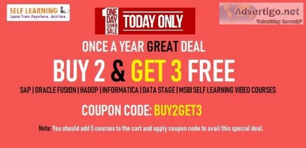 BUY 2 and GET 3 FREE SOFTWARE VIDEO COURSES