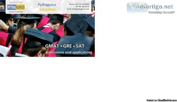 GMAT GRE SAT Admissions and Applications