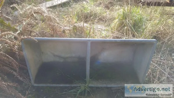 Antique Cement Double Sink