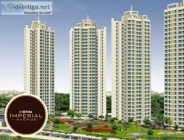 Sethia Imperial Avenue  Call 8130629360