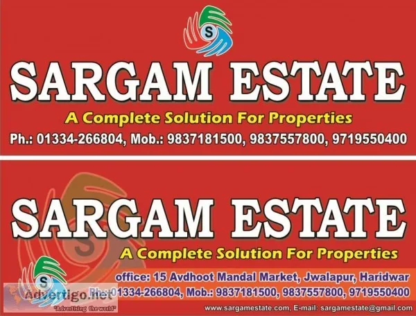 3 Halls Available for Sell In Haridwar Uttarakhand.