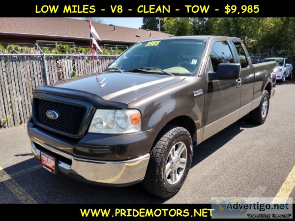 2006 FORD F150 XLT SUPERCAB  LOW MILES