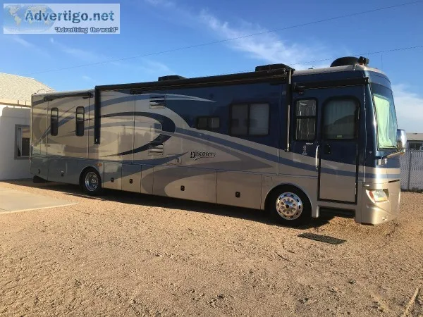 2007 FLEETWOOD DISCOVERY 39L CLASS A QUAD SLIDES