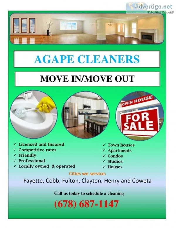 move out cleaning