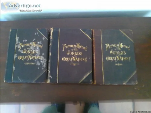 Antique 3-Book set