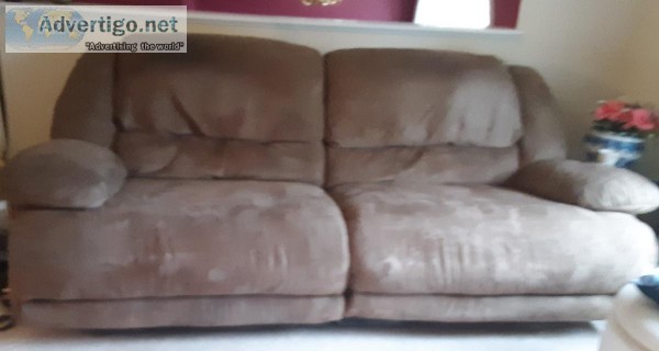 Brown Couch and love seat