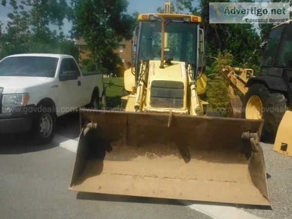New Holland 555E Loader Backhoe