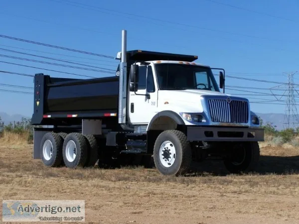 Dump truck loans - All credit profiles are welcome