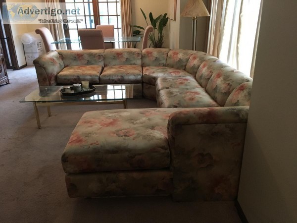 reupholstered Sectional