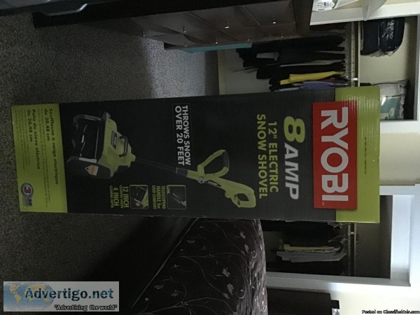 Brand New Ryobi Electric Shovel