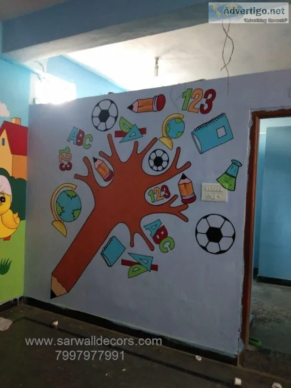 New school Art work Design painting in Hyderabad