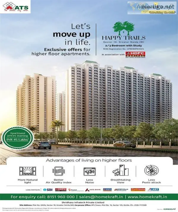 Best in class high quality 3 BHK apartment in Greater Noida West