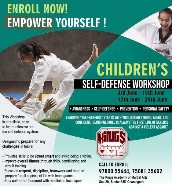 Self Defence workshop - Kings Academy