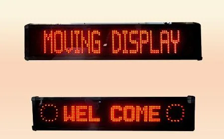 Digital Moving Display Boards Manufacturer - indianclocks