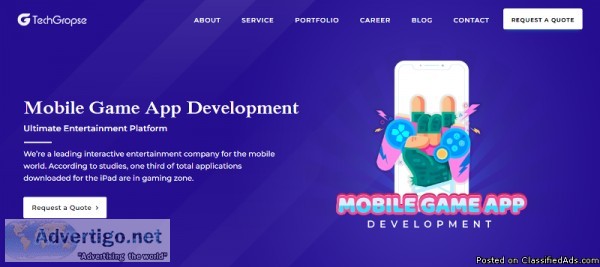 Certified Mobile Game Development Company India  Usa