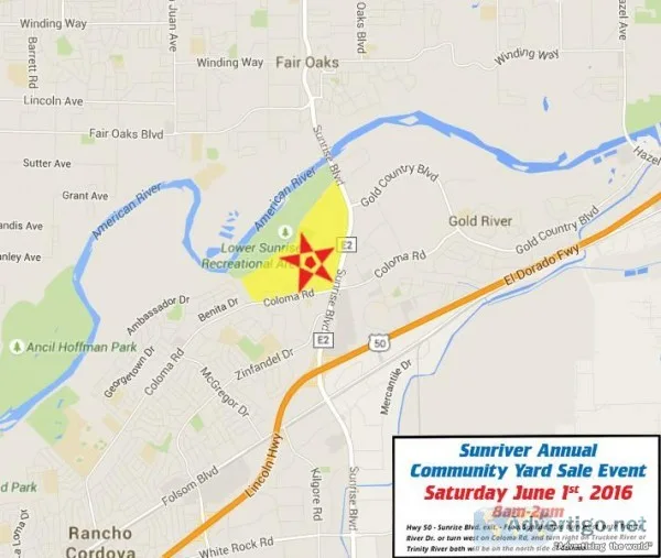 Multi-Yard Sale Event - Sunriver Neighborhood