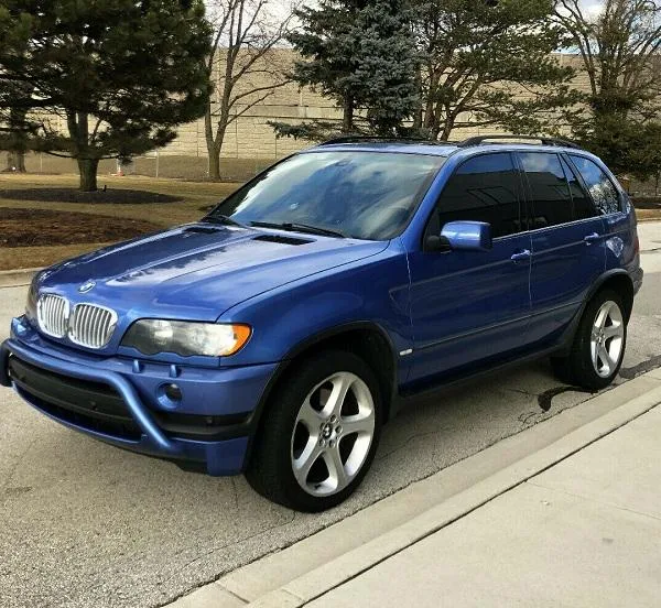2002 BMW X5 4.6is Estoril Blue