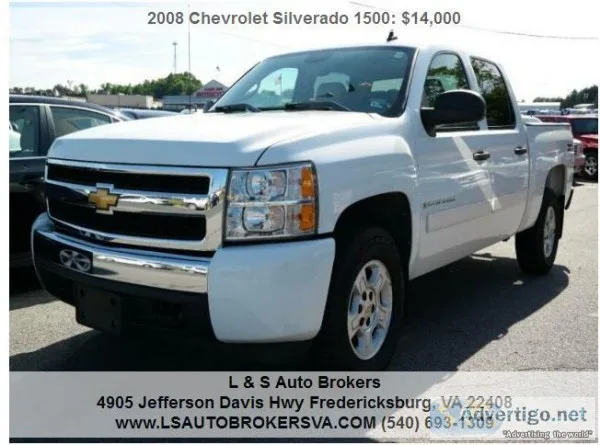 2008 CHEVROLET SILVERADO 1500 LT14WDCREW CAB
