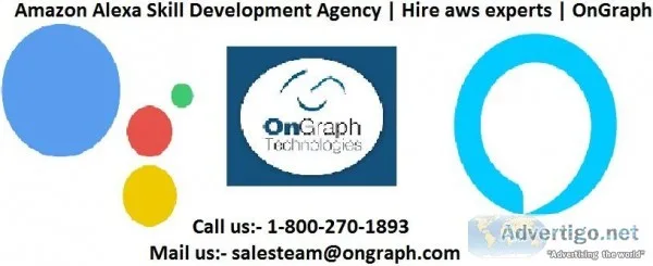 Amazon Alexa Skill Development Agency  Hire aws experts  OnGraph