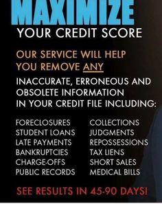 Want a Big Credit Score Increase on all 3 Credit Bureau Reports