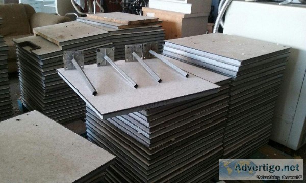 Computer main frames and flooring