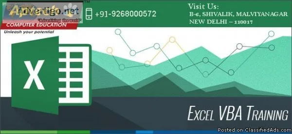 VBA and Macro Classes in IndiaAptech Malviya Nagar