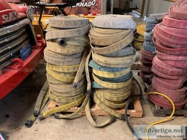FIRE HOSE - 1 34 and 3&quot - all are 50  sections