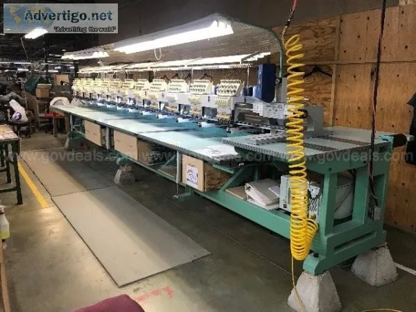Tajima - 1000 12 Head Embroidery Machine
