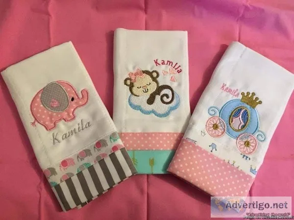 Embroidered Baby Cloth Diapers