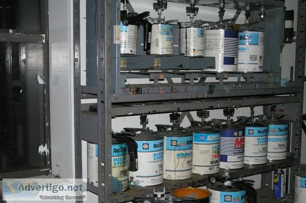 NAPA Martin Senour paint mixing system