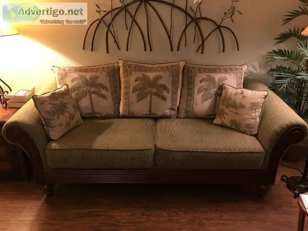 Tommy Bahama style couch