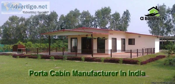 Portable Cabin Manufacturer in India - aBuildtech