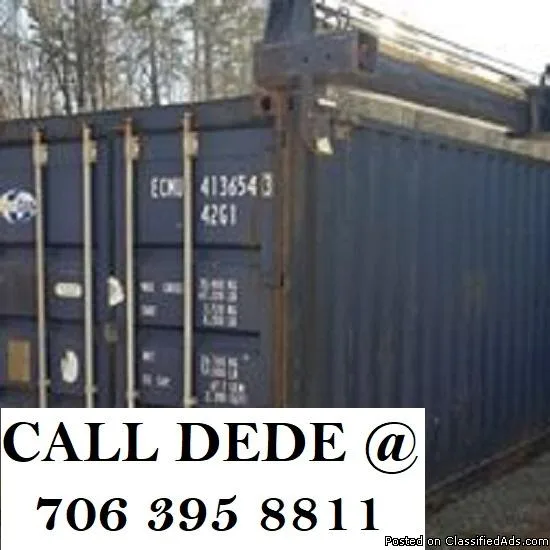 STORAGE BUILDINGSSHIPPING CONTAINERS
