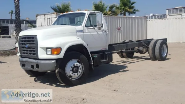 1995 FORD F800 CAB and CHASSIS 0072