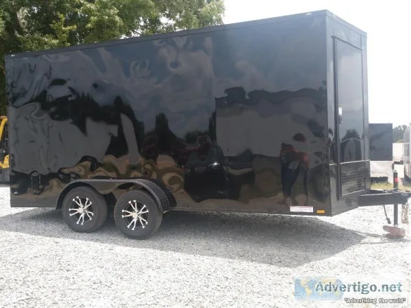 Enclosed motorcycle hauler