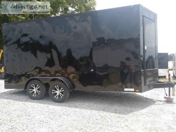 Enclosed trailers for hauling