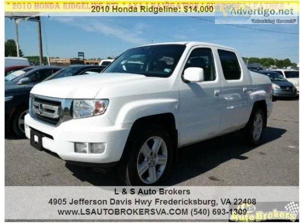 2010 HONDA RIDGELINE RTL4X4CREW CAB